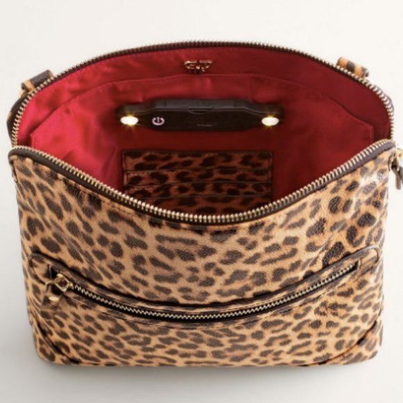 sold! NWT chico's | animal print crossbody - Picture 4 of 10